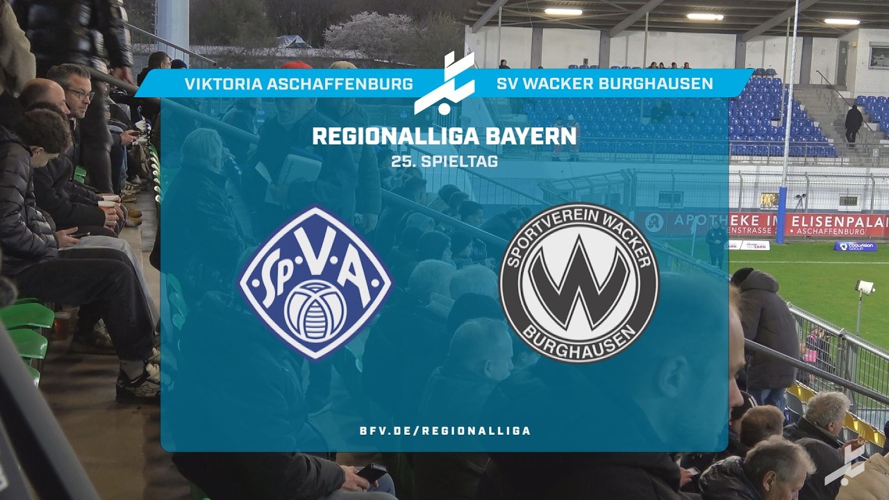 SV Viktoria Aschaffenburg vs SV Wacker Burghausen Highlights