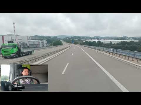 Suhl to Shwarzatal Germany via A73 motorway 