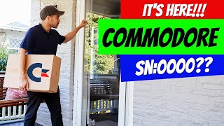 COMMODORE COMPUTER MUSEUM UNBOXING SERIAL NO:0000??