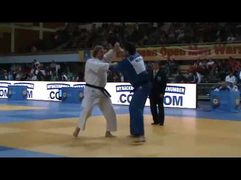 Judo European Open Warsaw 2013: Martin PADAR (EST) - Renat SAIDOV (RUS) Semi Final [+100kg]