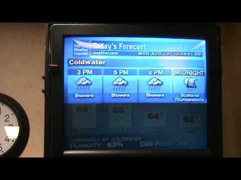 Coldwater, MI Weather Star XL - 8/13/12 10:28 AM