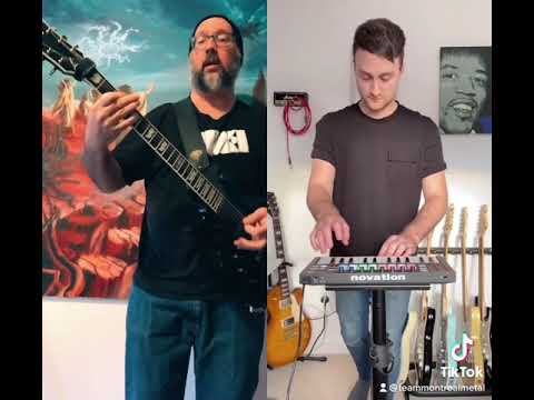 TikTok duet : Eurythmics « Sweet Dreams » with Harphammusic