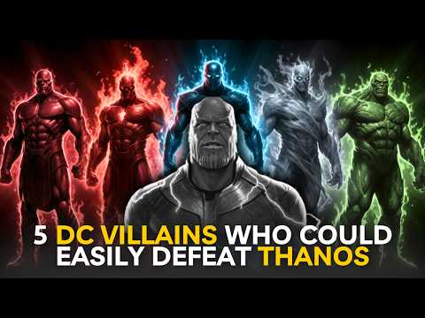 Thanos vs. DC: The 5 Villains Who Make The Mad Titan Look WEAK