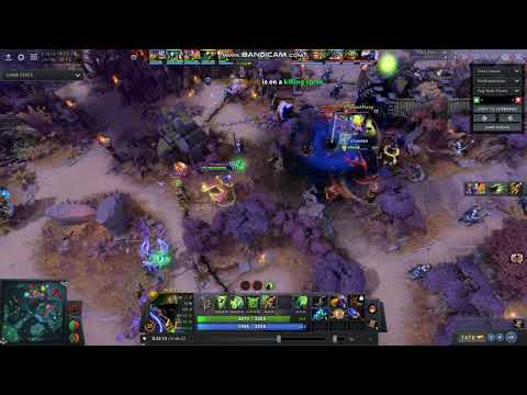 Dota 2 - Rubick steals blackhole and Earthshaker echoslams