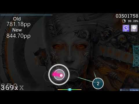 (1066pp) Vaxei's Loki - Wizard's Tower [Ultimate Magic] +HDDT | old vs new pp