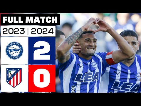 Deportivo Alavés 2 - 0 Atlético de Madrid | FULL MATCH | LALIGA EA SPORTS 2023/24