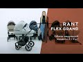 миниатюра 0 Видео о товаре Коляска 3 в 1 Rant Flex Grand PU, Mercury Grey (Сиреневый)
