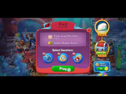 Fishdom 7160 Hard Level - NO 💣🧨💥