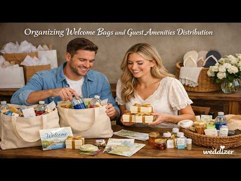 Wedding Logistics Made Easy: How to Organize Welcome Bags & Guest Amenities Like a Pro!