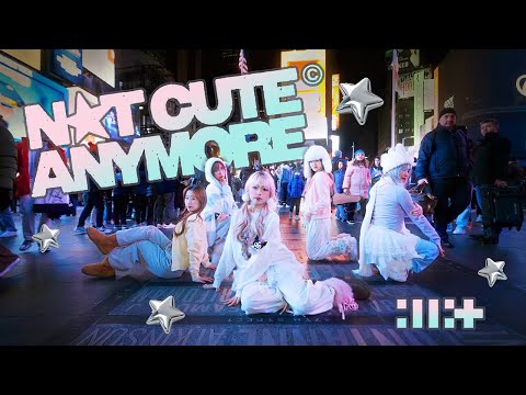 [KPOP IN PUBLIC NYC | TIMES SQUARE | ONE TAKE] ILLIT (아일릿) - ‘NOT CUTE ANYMORE’ Dance Cover by GRL1S