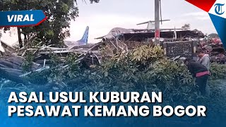Asal-usul Kuburan Pesawat di Bogor yang Timpa Rumah Warga Imbas Angin Puting Beliung, Sudah 5 Tahun
