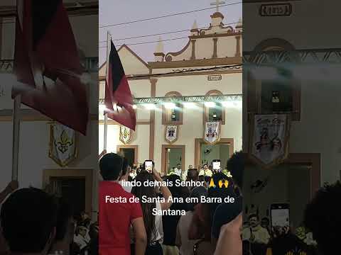 Nossa senhora Santa Ana em Barra de Santana PB Festa linda