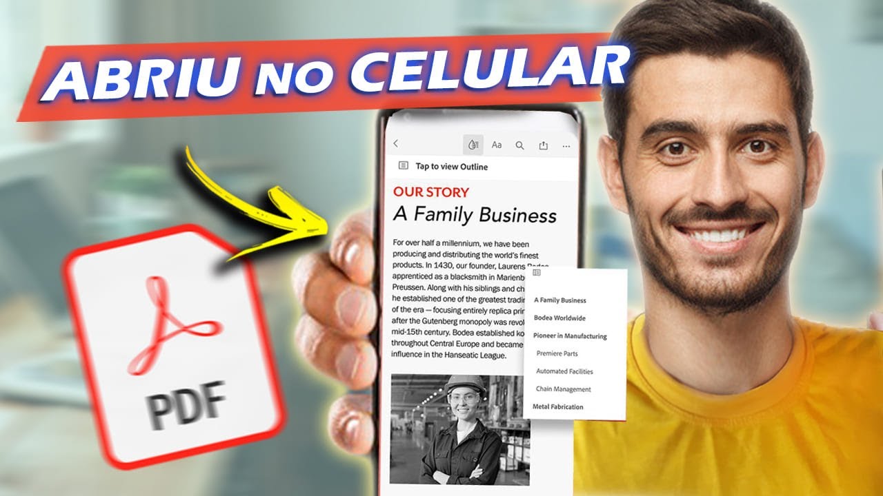 Como Abrir Arquivo PDF no Celular [Rápido e Fácil] 📑