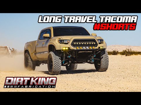 @beat_hustle Tacoma fitted with Dirt King front and rear long travel suspension! #shorts #prerunner