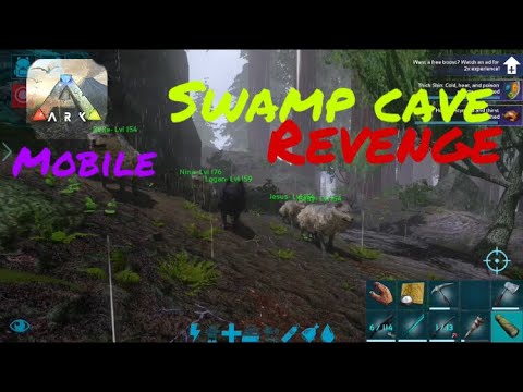 Ark Survival Evolved Mobile: Swamp Cave Revenge