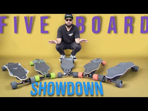 Top Five Electric Skateboards Face-off: Ultimate Showdown!