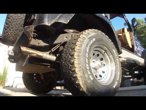 Jeep Wrangler TJ 4l Dynomax UltraFlo exhaust