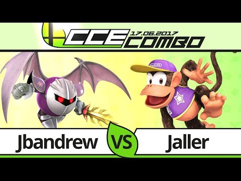 CCE COMBO - Jbandrew (Meta-Knight) vs Jaller (Diddy Kong) - Smash 4