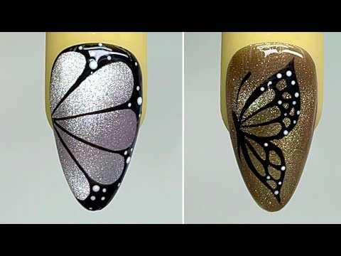 Nail Design With Butterfly
