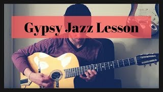 Django Reinhardt lesson &quot;After you&#39;ve gone&quot;
