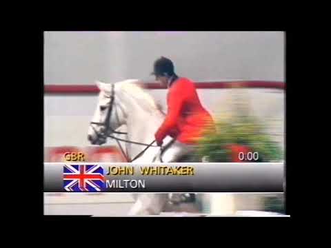 John Whitaker GBR & MILTON, 1990 World Cup