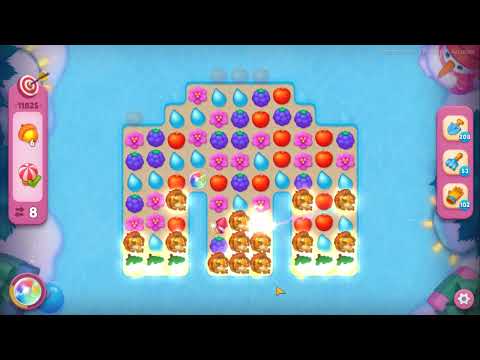 Gardenscapes Level 11825 (Challenge) All Boosters #Nuikin