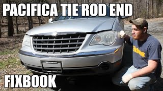 Tie Rod End 04-08 Chrysler Pacifica Replacement "How to"