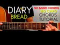 BREAD - DIARY CHORDS (EASY GUITAR TUTORIAL) for Acoustic Cover
