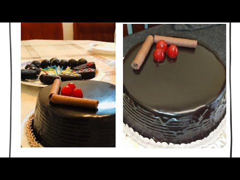 Choclate truffle cake || 1/2kg chocolate truffle cake recipe in malayalam||MEENAZ KITCHEN
