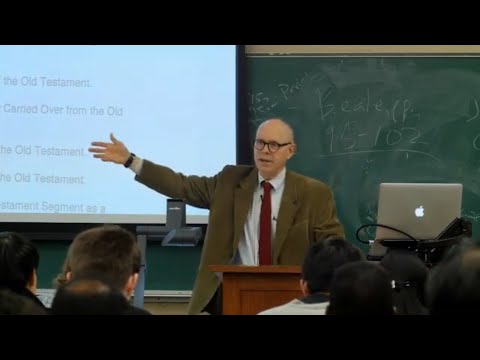 Lecture 2: Old Testament Backgrounds for the New Testament (G. K. Beale)