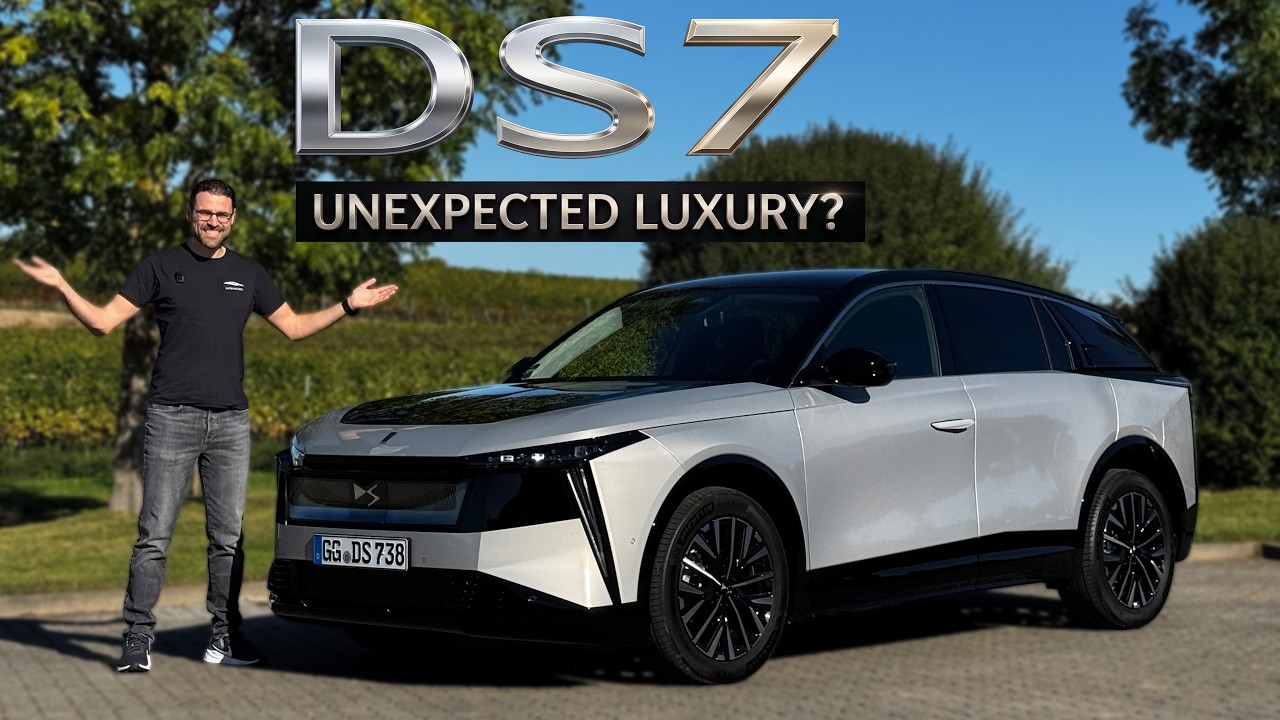 all-new DS7 driving REVIEW Hybrid test - with features, that the Germans are missing?