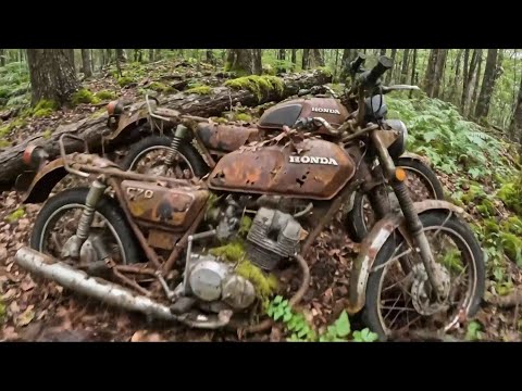 Restoring a Forgotten Honda CB70 Classic”Full Restoration