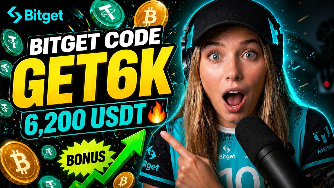 Bitget Referral Code GET6K | Best Bitget Promo Code INSIDE!