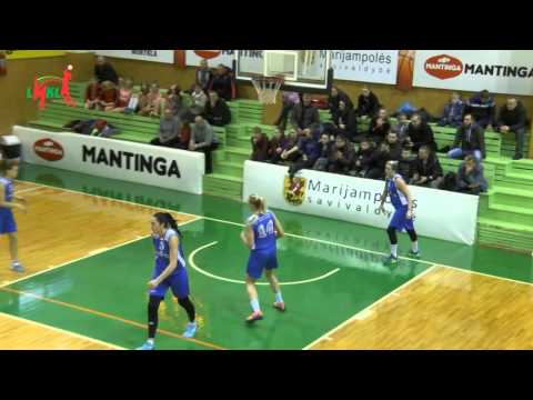 LMKL čempionatas: „Sūduva" - „Utena" rungtynių gražiausi epizodai 2016-01-09