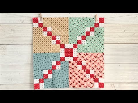 Sew Your Stash Series #27 - Happy Trails Quilt Block Tutorial