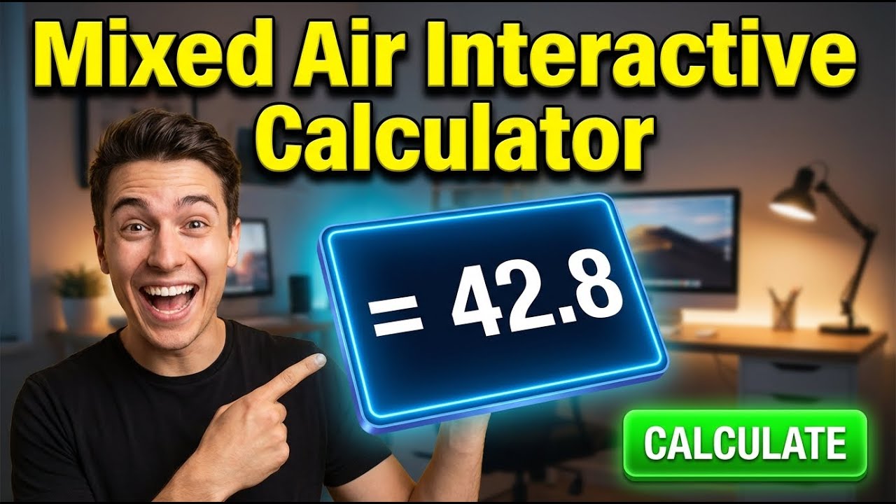 Mixed Air Interactive Calculator