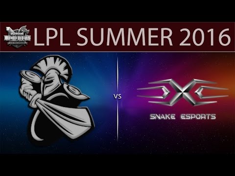 [LoL Highlights] NB vs SS Game 2 | LPL Summer 2016 (05.06.2016) - Newbee vs Snake eSports