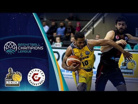 MHP Riesen Ludwigsburg v Gaziantep - Highlights - Basketball Champions League 2017-18
