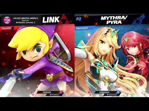 LFG 22 Winners - Kaminado (Pyra/Mythra) Vs Fiendish (Toon Link) Bristol Smash Ultimate Weekly - SSBU