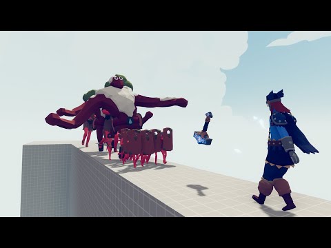 New Thor vs ARMIES｜Totally Accurate Battle Simulator TABS