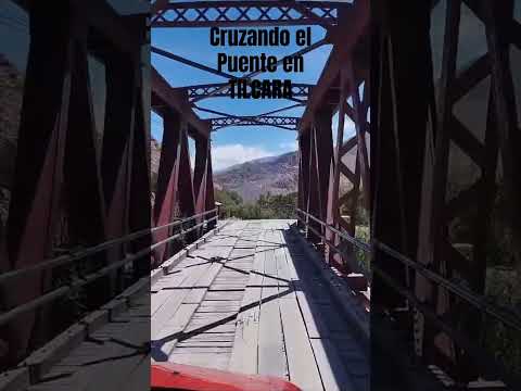 El PUENTE de MADERA de TILCARA que nadie te muestra - Jujuy #shorts
