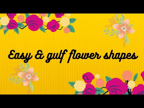 #Samreen mehendi artist# gulf flower shapes 🌺🌷#3