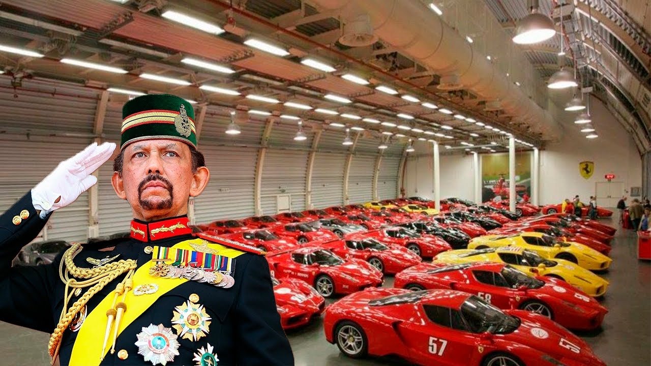 A MAIOR COLEÇÃO DE CARROS DO MUNDO! (SULTÃO DE BRUNEI)