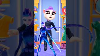 SEGA BUT IN My Talking Angela 2 #wednesday #kpopdemonhunters #mytalkingangela2 #viral #shorts #fyp