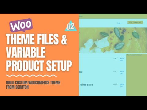 Theme Files Variable Product setup Woocommerce Custom Theme Development for WordPress