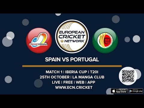 Iberia Cup, Match 1 - Spain vs Portugal - T20I Cricket
