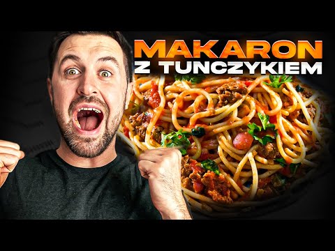 MAKARON Z TUŃCZYKIEM  PENNE MARINARA