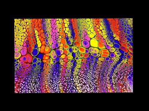 #618 Technicolour Swipe Using The Sheleeart Bloom Recipe