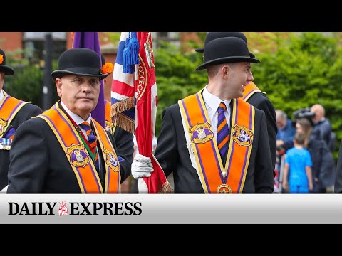 Orange Order parades mark the Twelfth of July in Northern Ireland