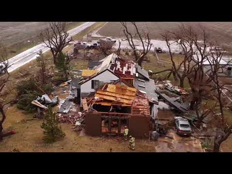 03-13-2021 Happy, TX - Major Tornado Damage